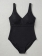Maiô Plus Size Classic Trança Sem Bojo, Preto, Até 56