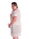 Vestido Plus Size Nude Cetim Com Renda
