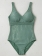 Maiô Plus Size Classic Trança Sem Bojo, Verde Amazônia, Até 56
