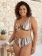 Conjunto De Biquíni, Plus Size, Tanga Hotpant, Top Sem Bojo, Trama Pele Selvagem