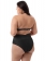 Biquíni Plus Size Preto Com Bojo Hot Pant