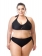 Conjunto de Biquíni Plus Size Sem Bojo