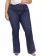 Calça Flare Plus Size Azul Jeans Cintura Alta