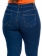 Calça Plus Size Cigarrete Cintura Alta Azul Jeans