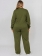 Jaqueta Feminina Plus Size de Malha Com Elastano