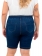 Bermuda Jeans Plus Size Com Elastano