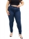 Calça Jegging Plus Size Azul Jeans