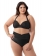 Biquíni Plus Size Preto Com Bojo Hot Pant