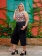 Calça Pantacourt Plus Size Viscolycra