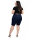 Bermuda Feminina Jeans Plus Size Meia Coxa