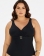Maiô Plus Size Modelador Alta Compressão Preto