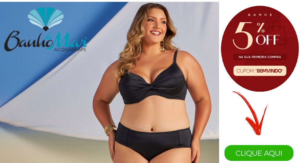 Banner Moda Praia Plus Size