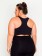 Top Fitness Plus Size Cropped Com Bojo