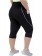 Calça Plus Size Corsário Fitness Com Bolso