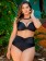 Busto Biquíni Preto Com Bojo Plus Size