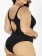 Maiô Plus Size, Clássico, Sem Bojo, Trança