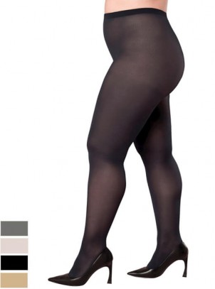 Meia Calça Plus Size Loba Opaca Fio 40