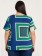 Blusa Feminina Plus Size Estampa Lenço