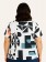 Blusa Feminina Plus Size Branco e Preto