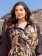 Saída de Praia Plus Size Camisão Estampa Tribal