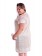 Vestido Plus Size Nude Cetim Com Renda