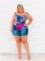 Short Jeans Plus Size Barra Dobrada