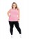 Regata Plus Size Fitness Furadinha